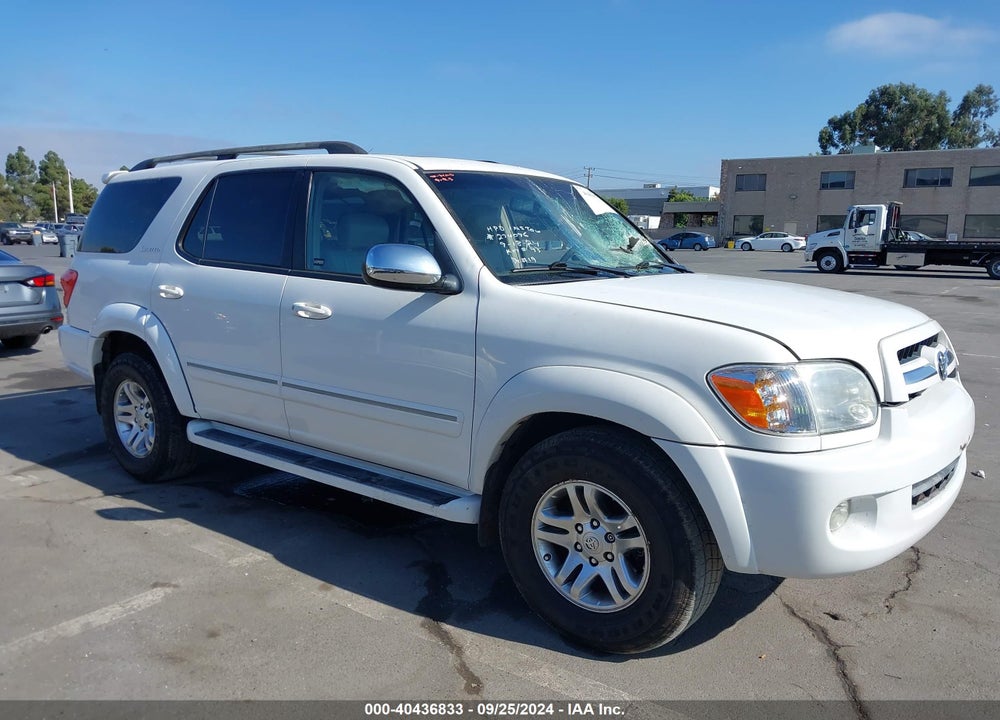 2007 TOYOTA SEQUOIA LIMITED V8 VIN: 5TDZT38A37S286415