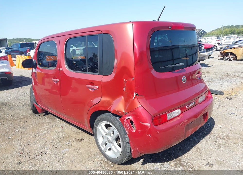 2009 NISSAN CUBE 1.8SL VIN: JN8AZ28R79T127918