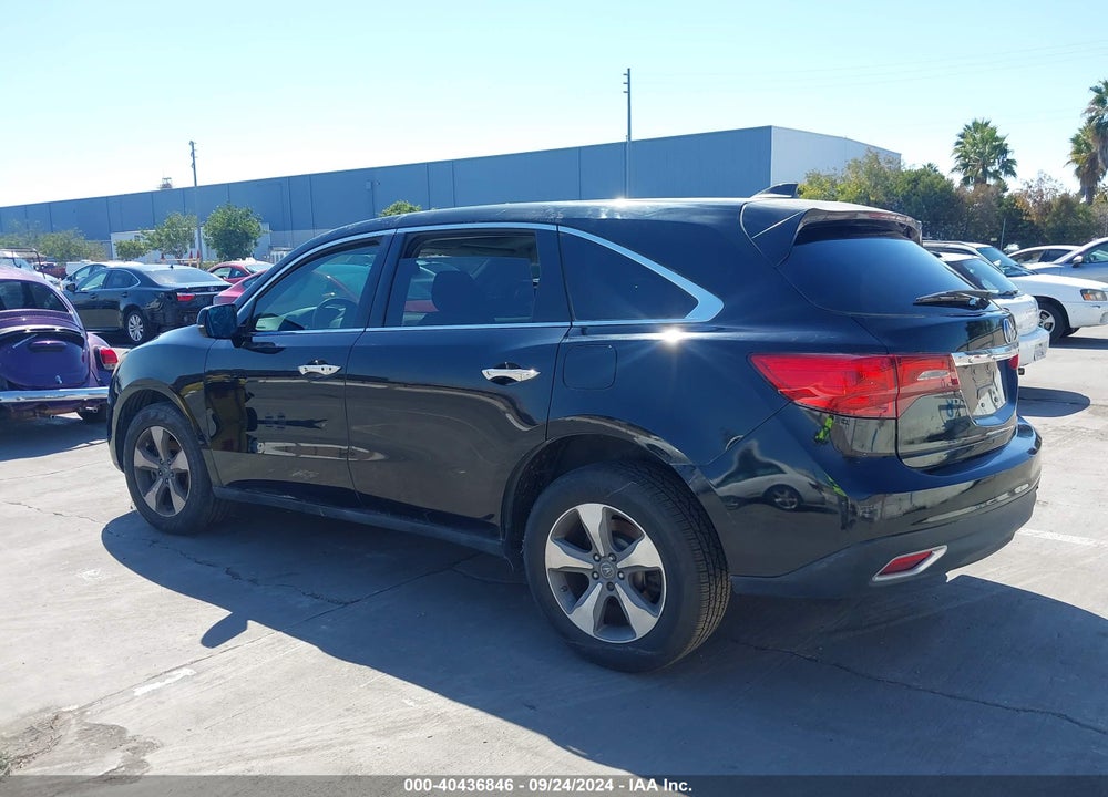 2015 ACURA MDX VIN: 5FRYD3H26FB004710