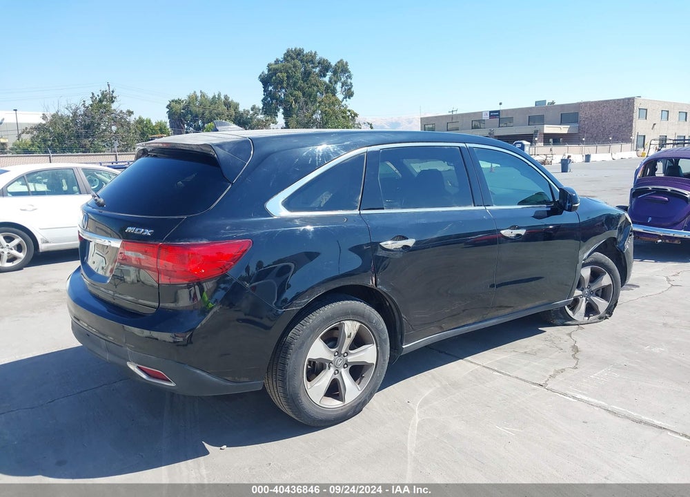 2015 ACURA MDX VIN: 5FRYD3H26FB004710