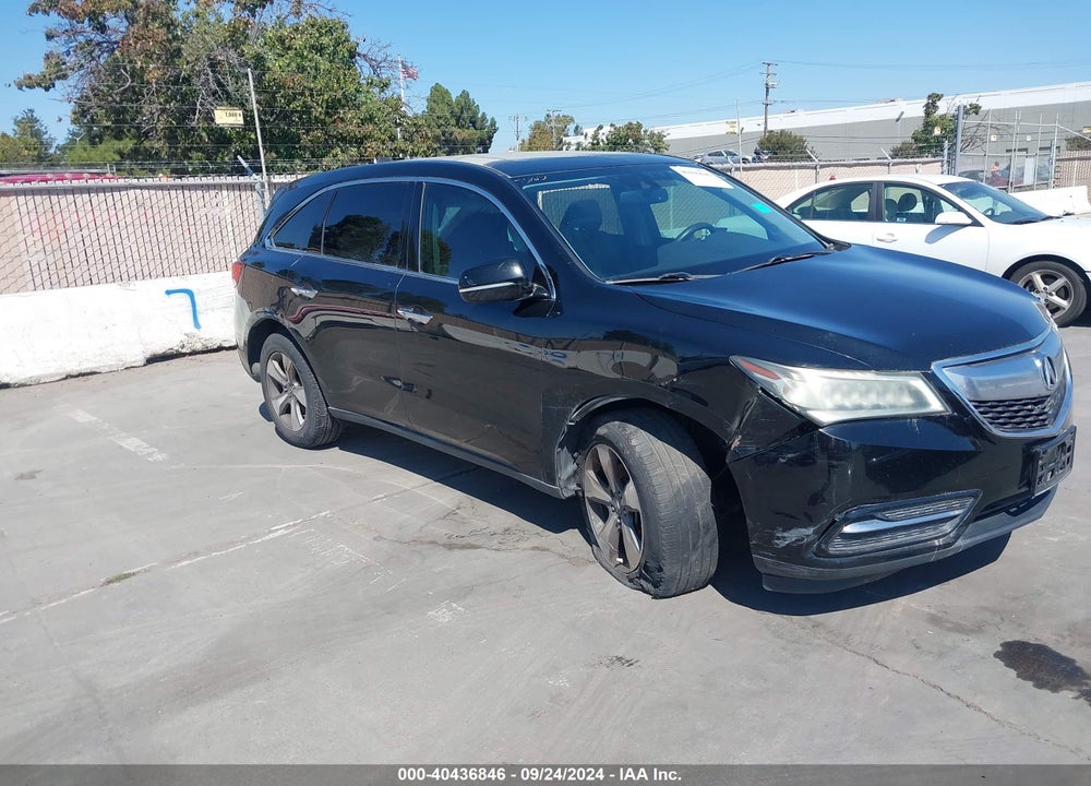 2015 ACURA MDX VIN: 5FRYD3H26FB004710