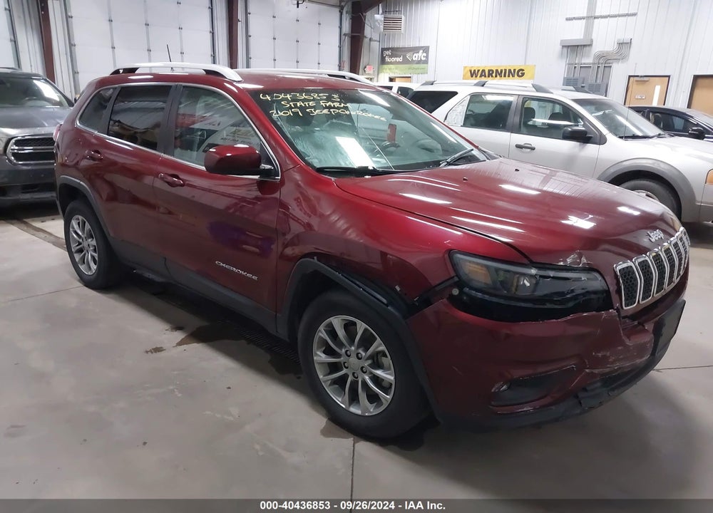 2019 JEEP CHEROKEE LATITUDE PLUS 4X4 VIN: 1C4PJMLX3KD111990