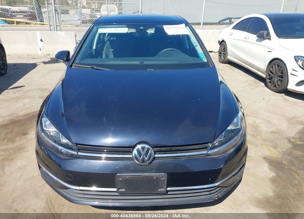 2019 VOLKSWAGEN GOLF 1.4T S/1.4T SE VIN: 3VWG57AU8KM017118