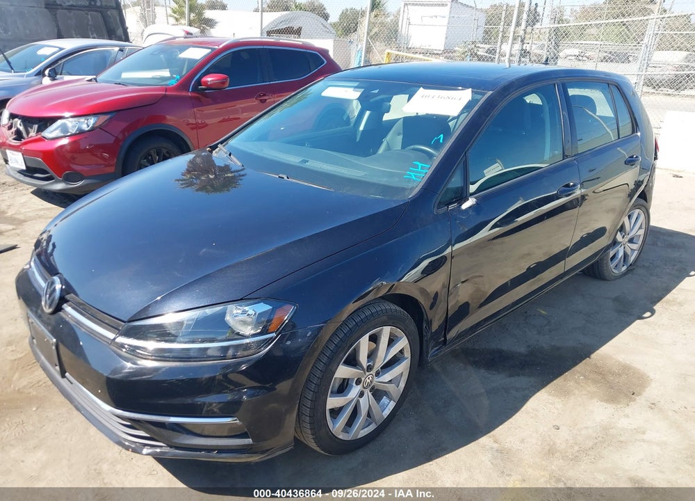 2019 VOLKSWAGEN GOLF 1.4T S/1.4T SE VIN: 3VWG57AU8KM017118