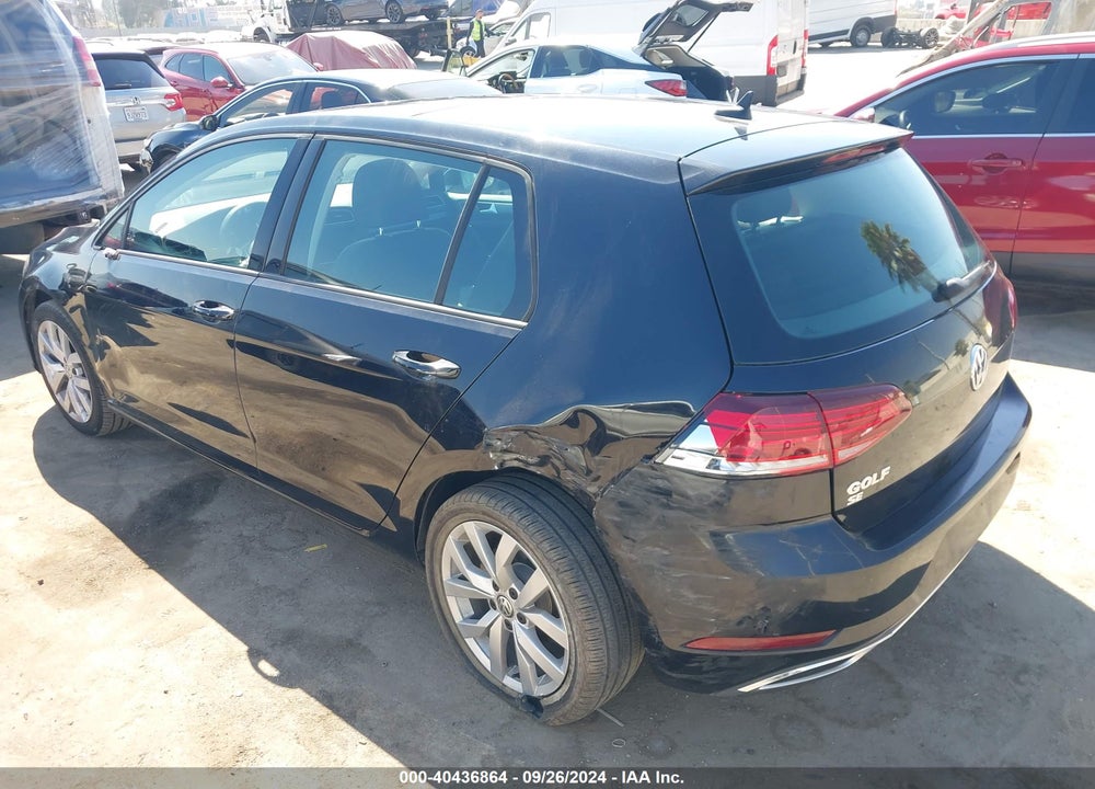 2019 VOLKSWAGEN GOLF 1.4T S/1.4T SE VIN: 3VWG57AU8KM017118
