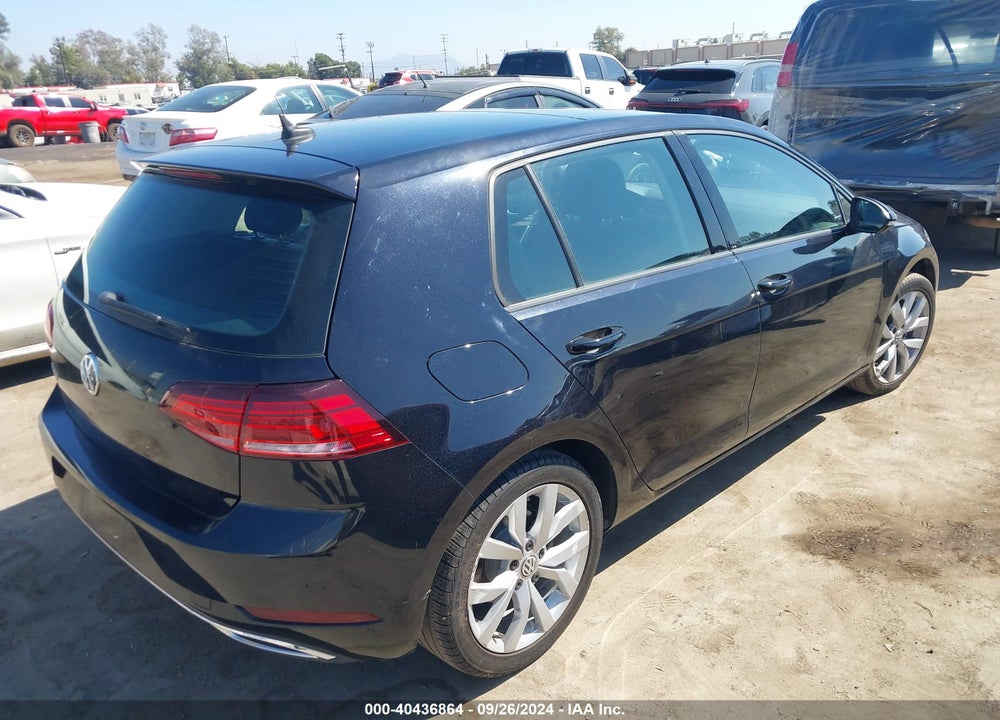 2019 VOLKSWAGEN GOLF 1.4T S/1.4T SE VIN: 3VWG57AU8KM017118
