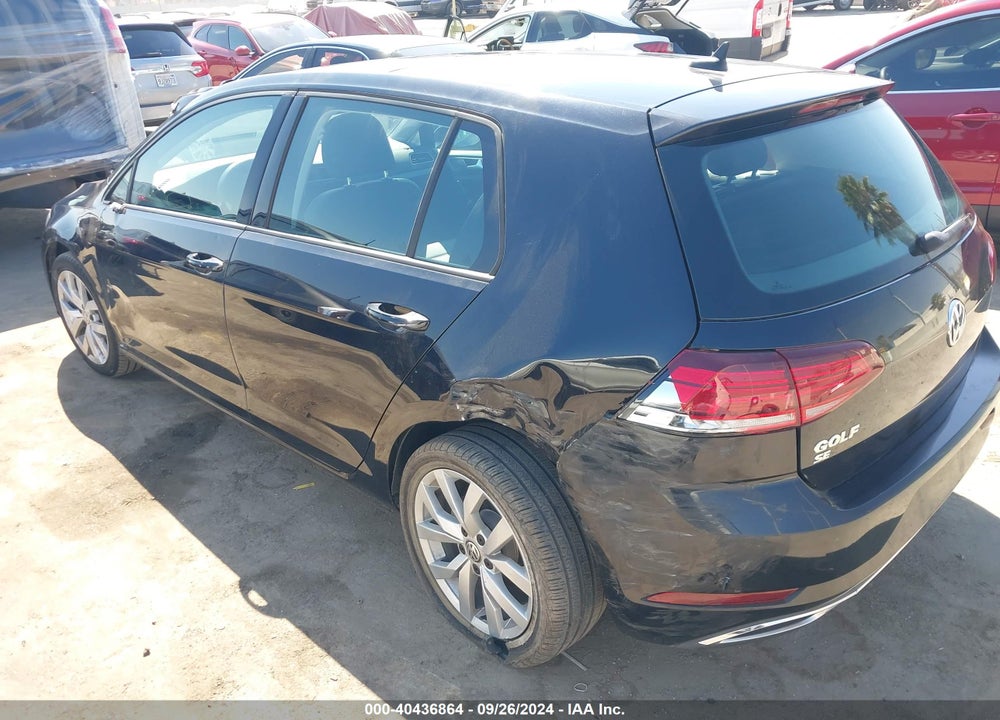 2019 VOLKSWAGEN GOLF 1.4T S/1.4T SE VIN: 3VWG57AU8KM017118