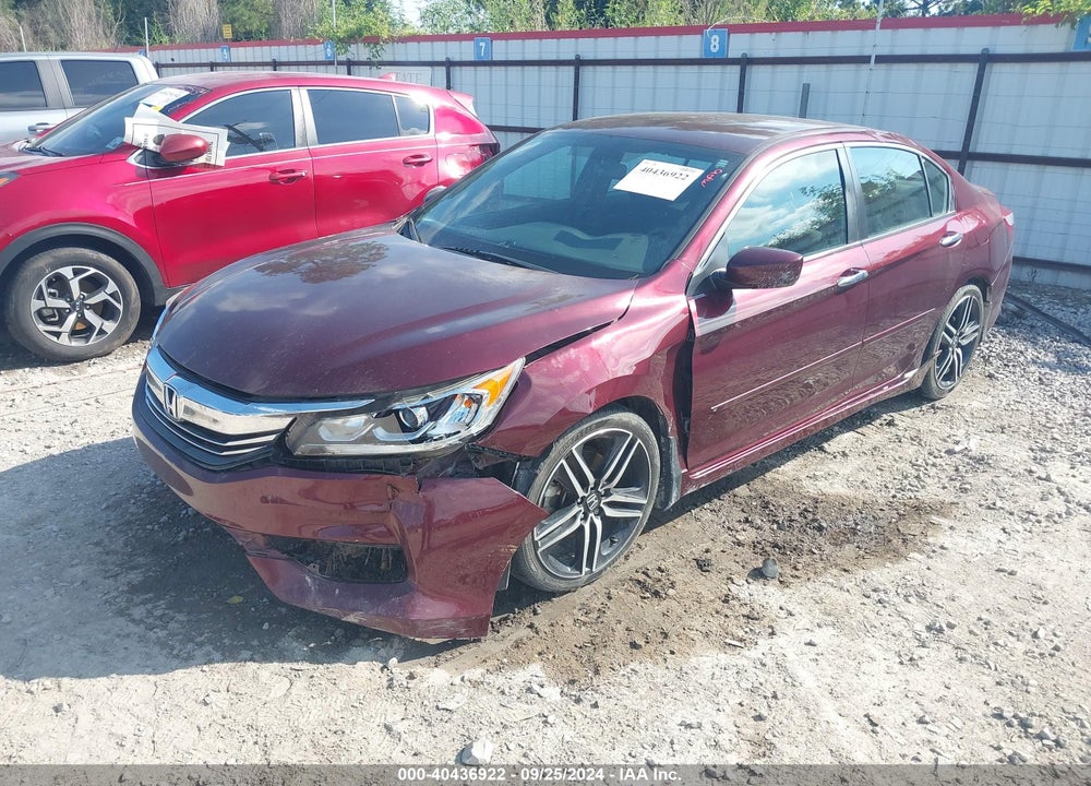 2017 HONDA ACCORD SPORT VIN: 1HGCR2F52HA083651