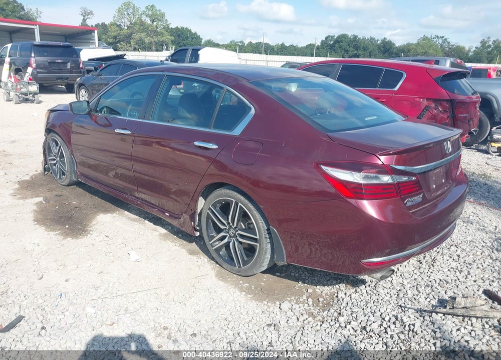2017 HONDA ACCORD SPORT VIN: 1HGCR2F52HA083651