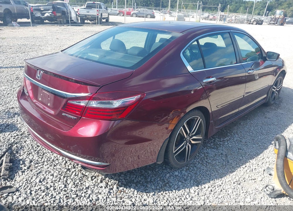 2017 HONDA ACCORD SPORT VIN: 1HGCR2F52HA083651