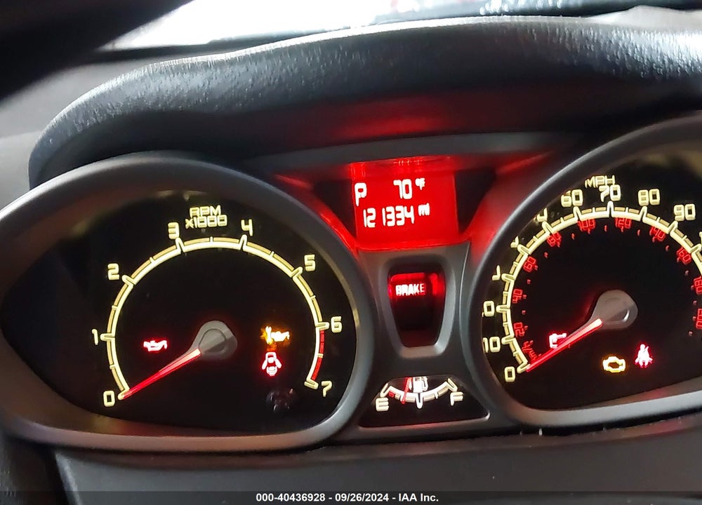 2012 FORD FIESTA SE VIN: 3FADP4EJ0CM134276