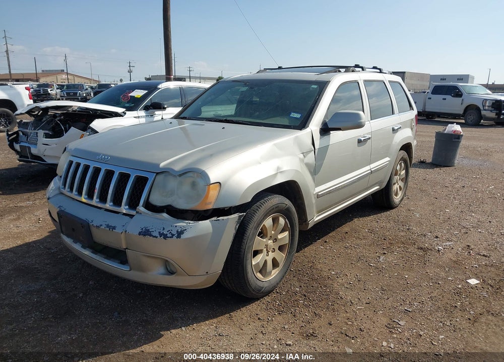 2008 JEEP GRAND CHEROKEE OVERLAND VIN: 1J8HS68238C208365