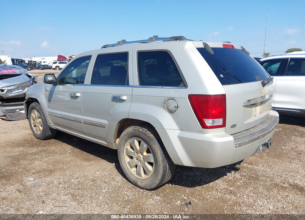 2008 JEEP GRAND CHEROKEE OVERLAND VIN: 1J8HS68238C208365