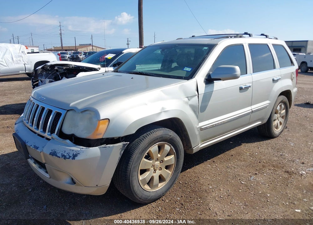 2008 JEEP GRAND CHEROKEE OVERLAND VIN: 1J8HS68238C208365
