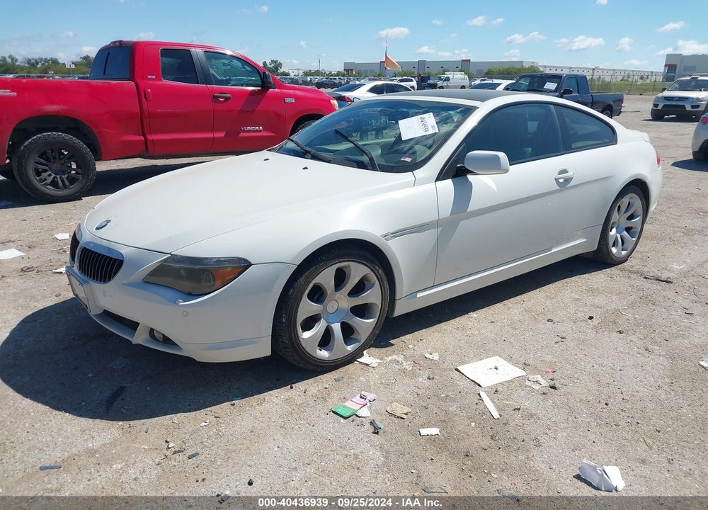 2005 BMW 645CI VIN: WBAEH73445B191369