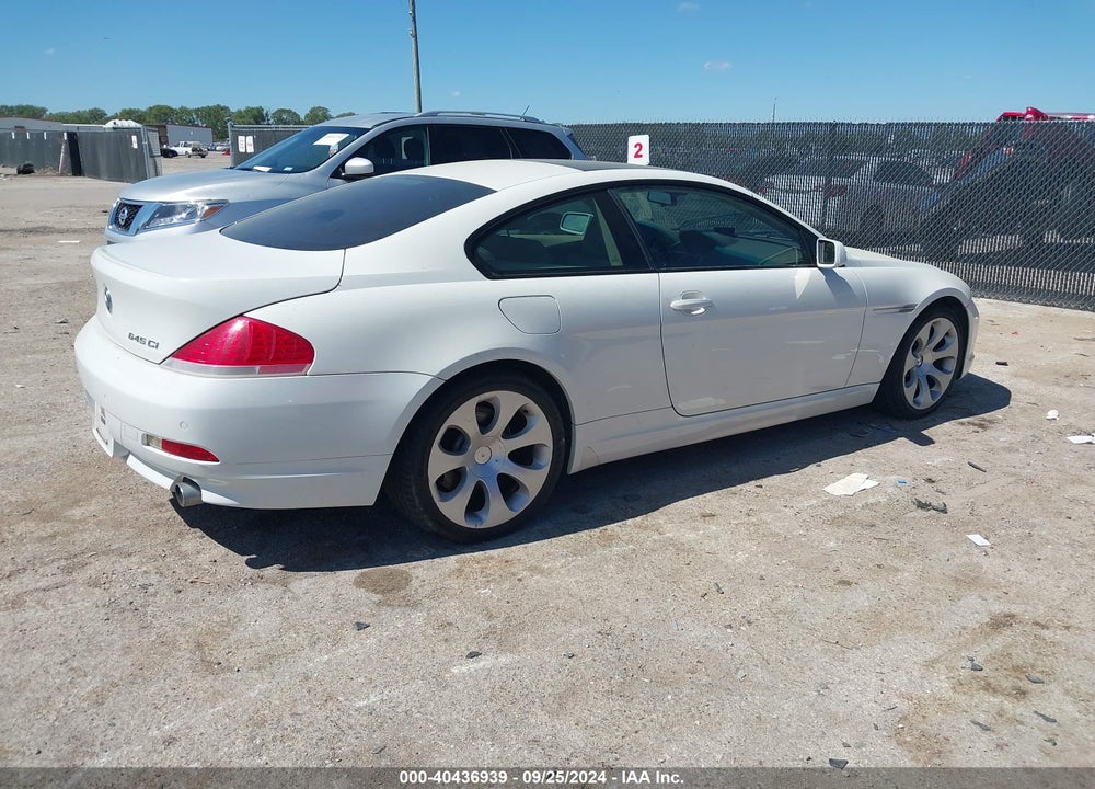 2005 BMW 645CI VIN: WBAEH73445B191369