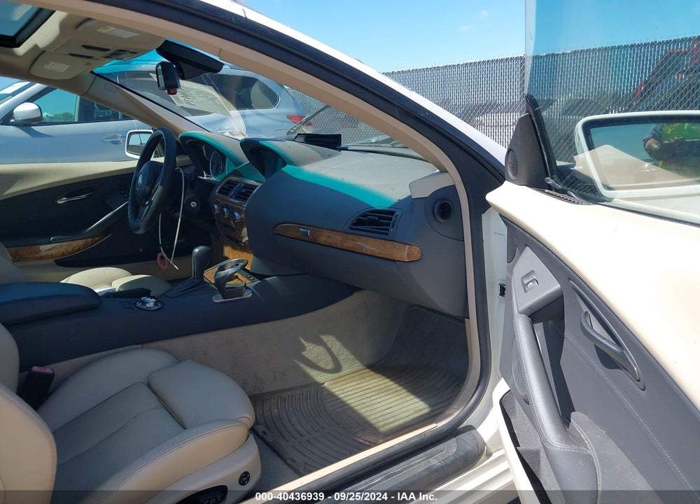 2005 BMW 645CI VIN: WBAEH73445B191369
