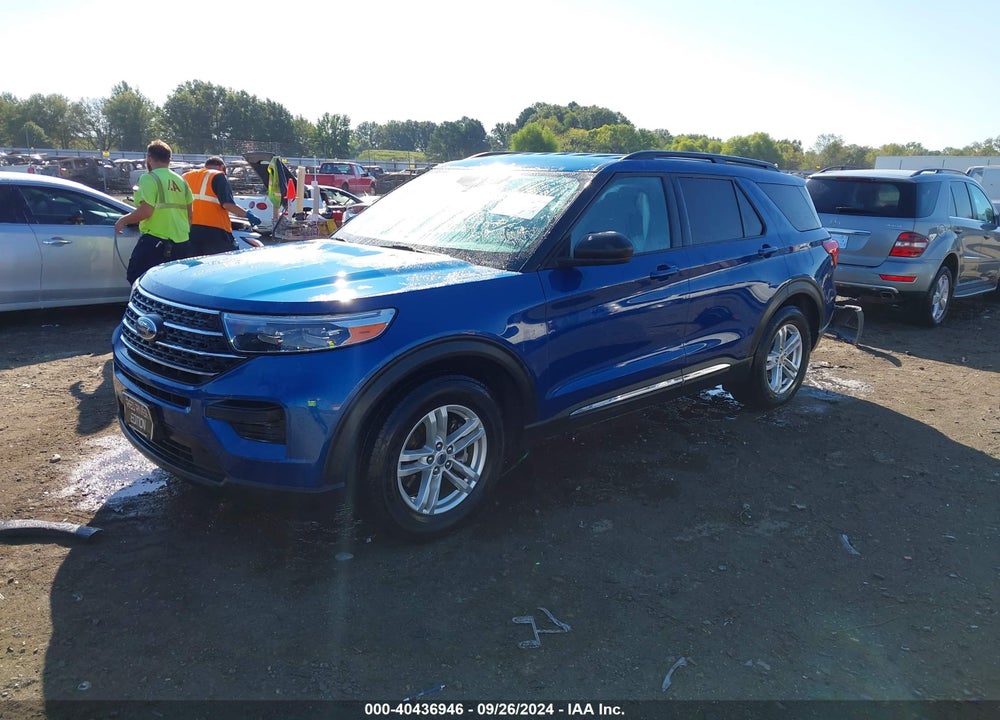 2020 FORD EXPLORER XLT VIN: 1FMSK7DH9LGB90125