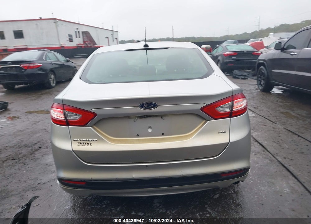 2016 FORD FUSION SE VIN: 3FA6P0H75GR170457