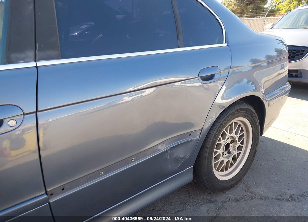 2001 BMW 525IA VIN: WBADT43491GX25651