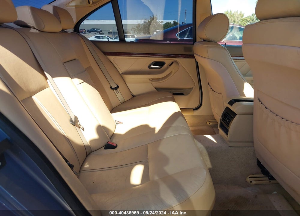 2001 BMW 525IA VIN: WBADT43491GX25651