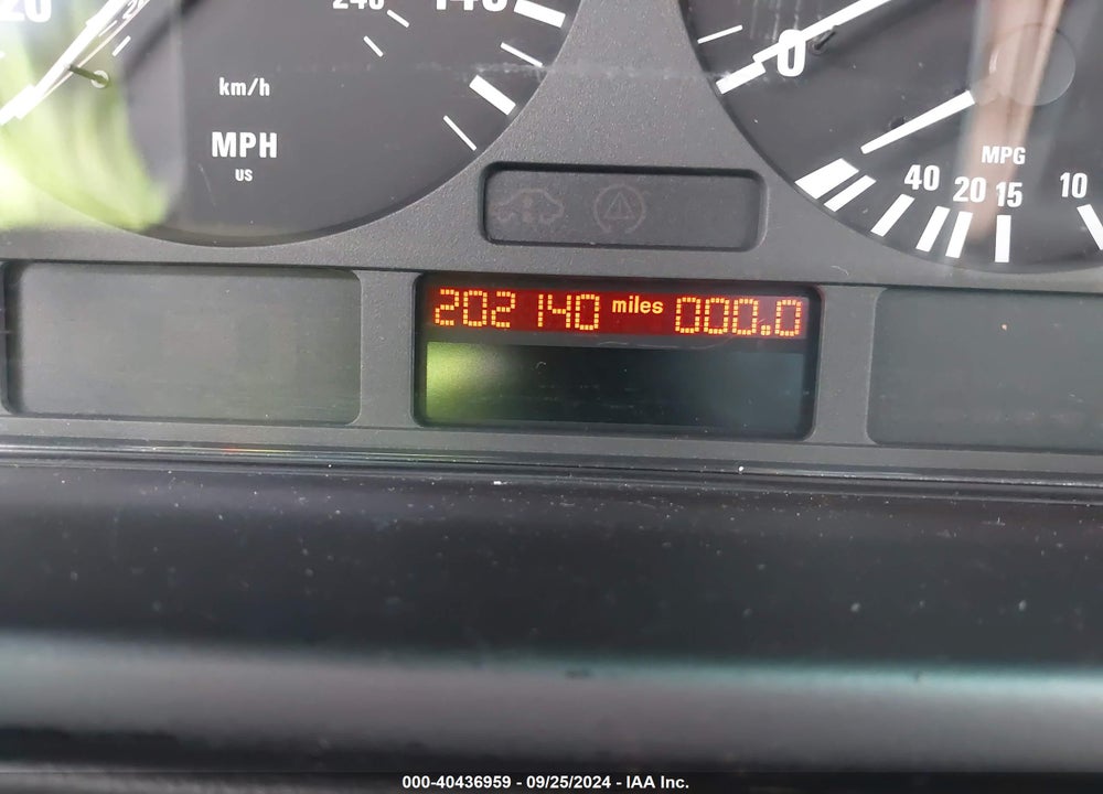 2001 BMW 525IA VIN: WBADT43491GX25651