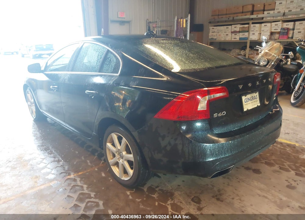2016 VOLVO S60 T5 PREMIER VIN: YV1612TK8G2396445