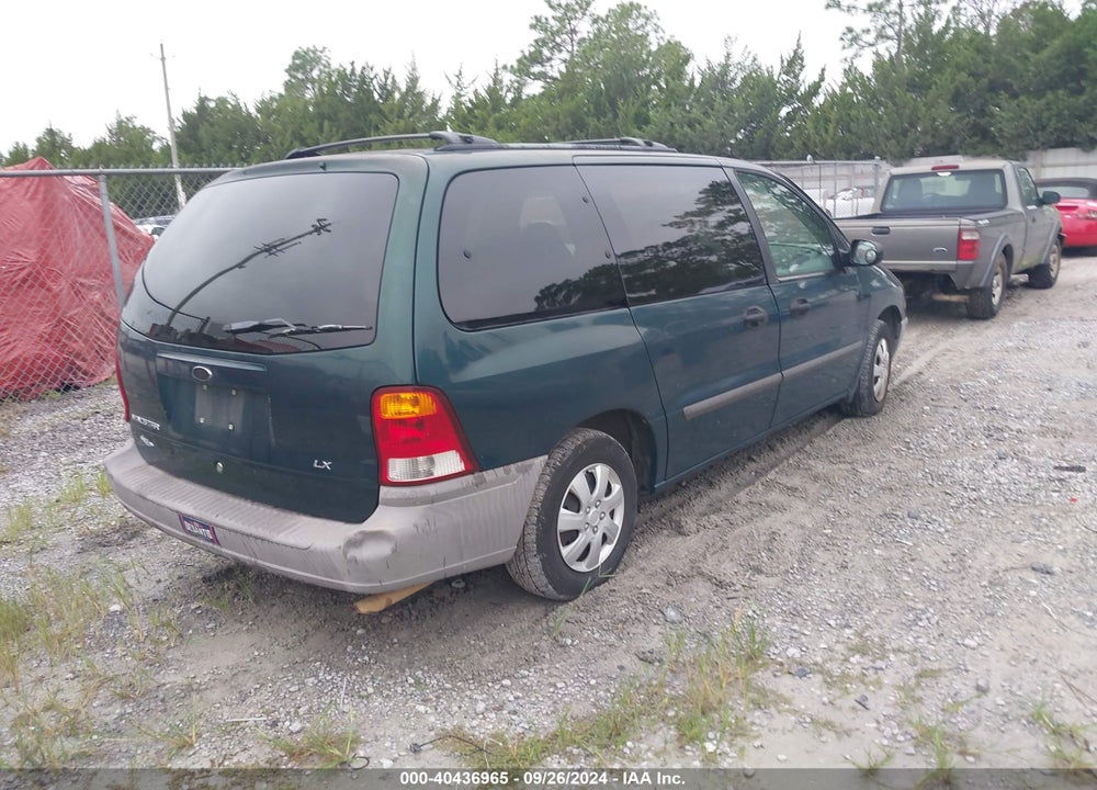 2000 FORD WINDSTAR LX VIN: 2FMZA5144YBB68345