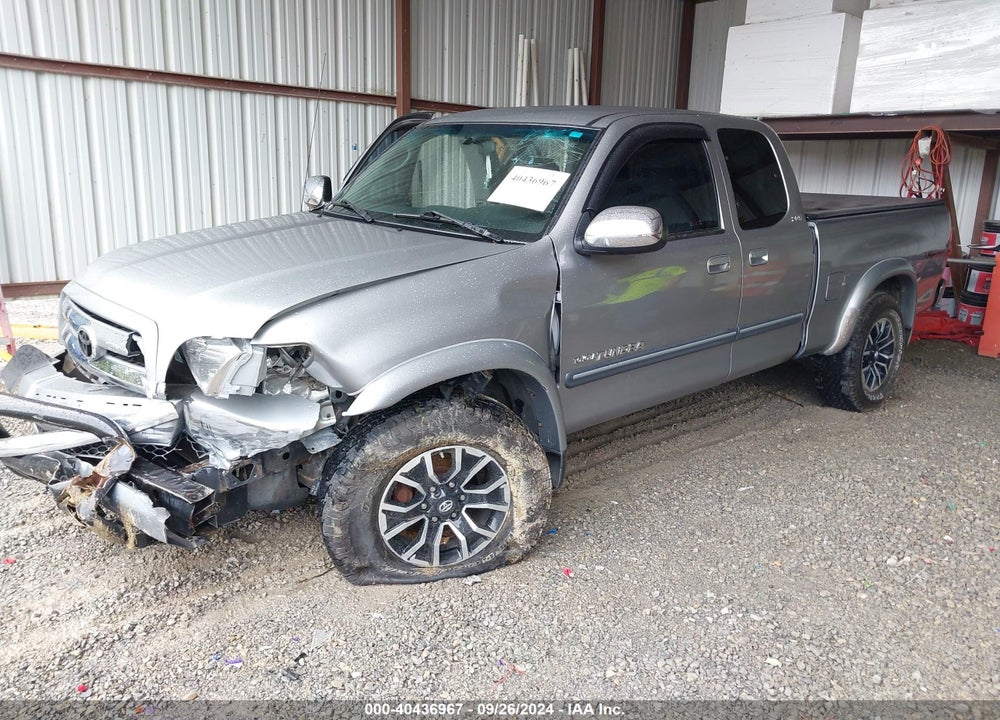 2006 TOYOTA TUNDRA SR5 V8 VIN: 5TBBT44116S484513