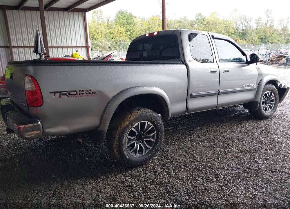 2006 TOYOTA TUNDRA SR5 V8 VIN: 5TBBT44116S484513