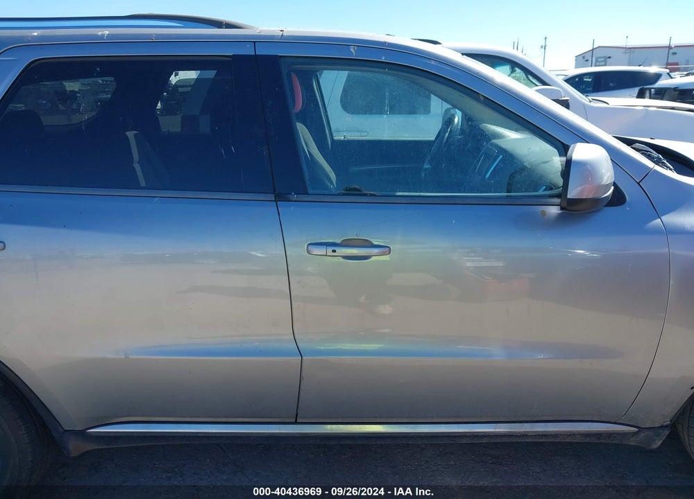 2014 DODGE DURANGO SXT VIN: 1C4RDJAG6EC291963