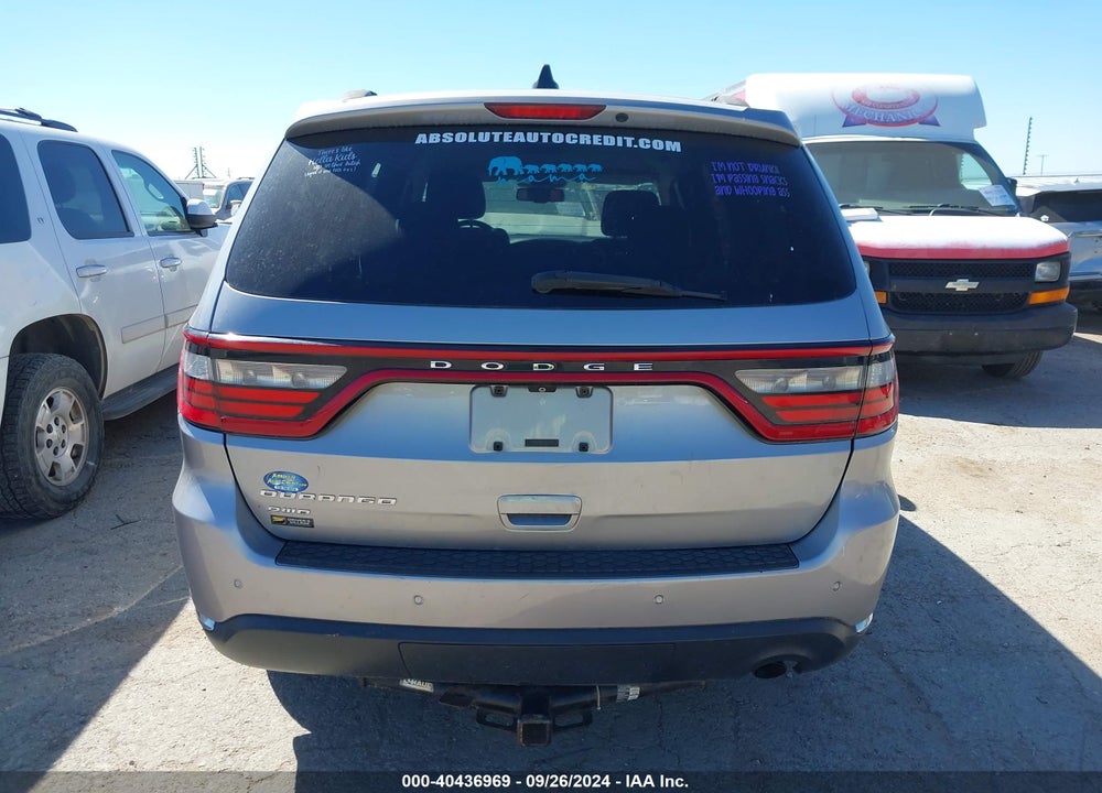 2014 DODGE DURANGO SXT VIN: 1C4RDJAG6EC291963