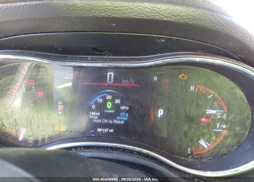 2014 DODGE DURANGO SXT VIN: 1C4RDJAG6EC291963