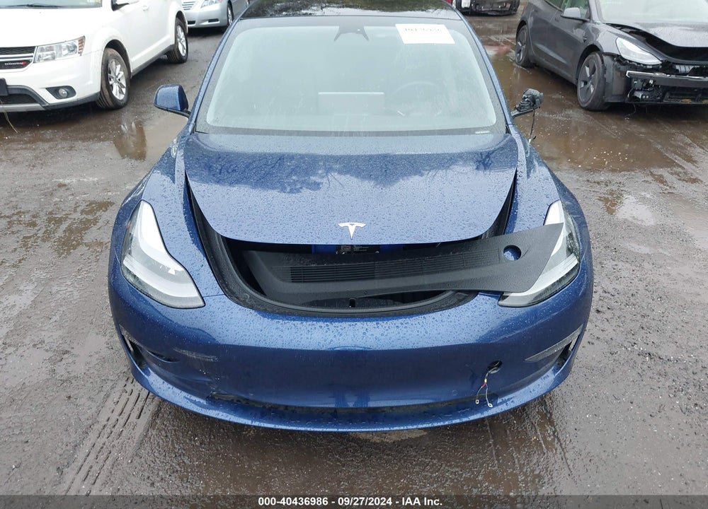 2022 TESLA MODEL 3 VIN: 5YJ3E1EA7NF186411