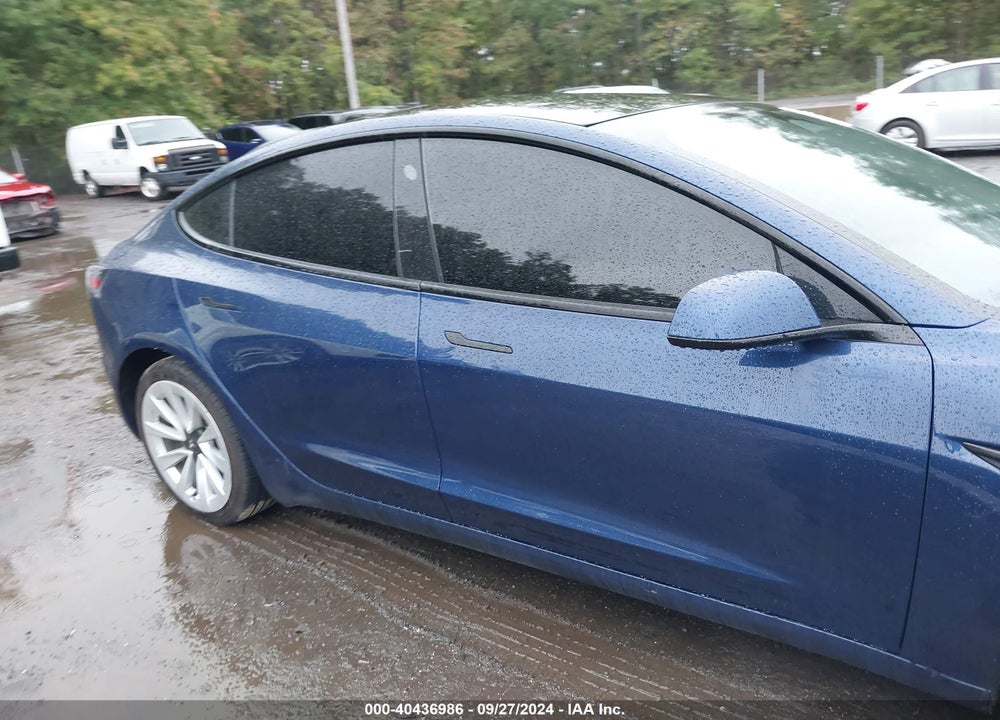 2022 TESLA MODEL 3 VIN: 5YJ3E1EA7NF186411