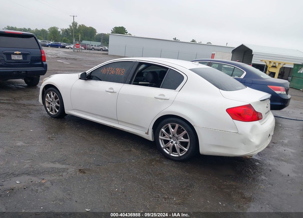 2011 INFINITI G37X VIN: JN1CV6AR0BM406325
