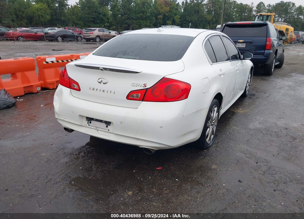 2011 INFINITI G37X VIN: JN1CV6AR0BM406325