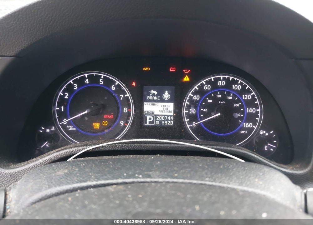 2011 INFINITI G37X VIN: JN1CV6AR0BM406325
