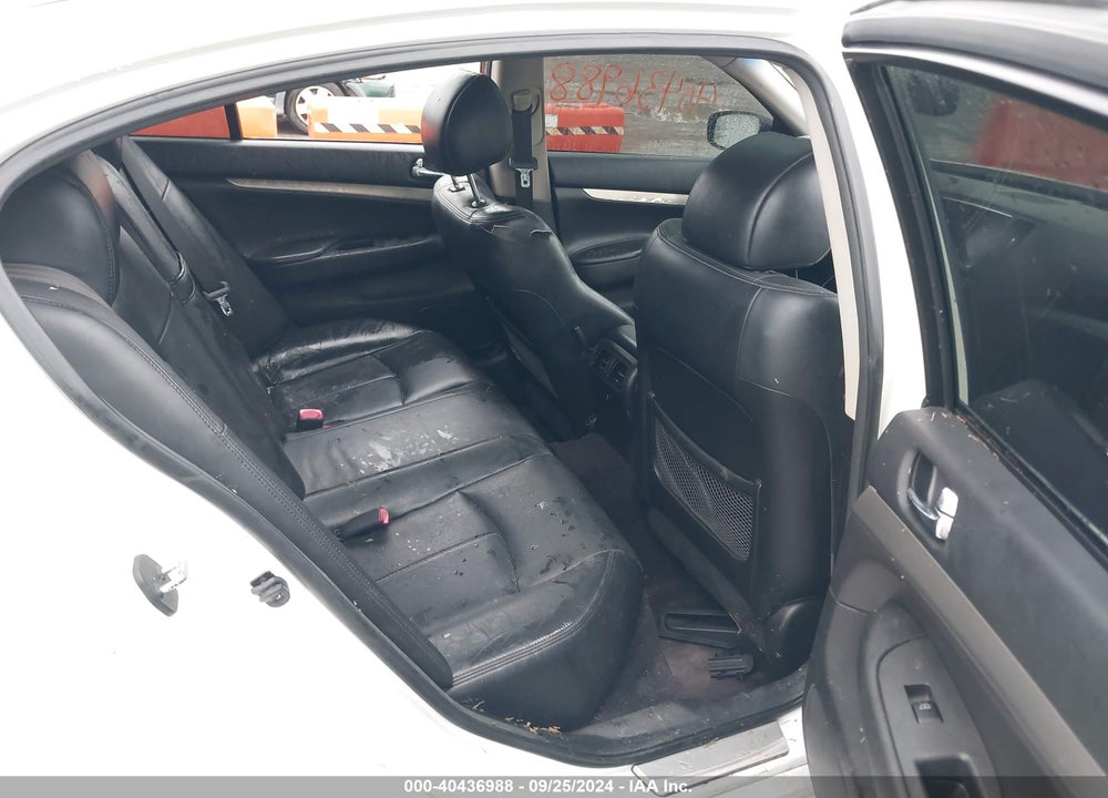 2011 INFINITI G37X VIN: JN1CV6AR0BM406325