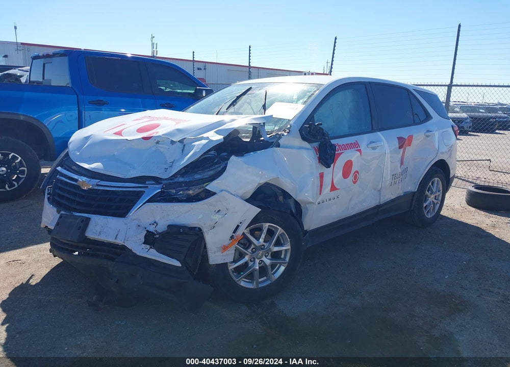 2022 CHEVROLET EQUINOX FWD LS VIN: 3GNAXHEV4NS147108