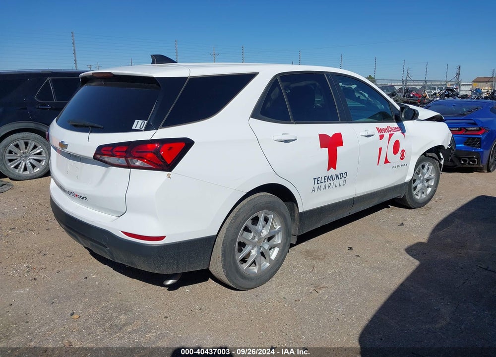 2022 CHEVROLET EQUINOX FWD LS VIN: 3GNAXHEV4NS147108