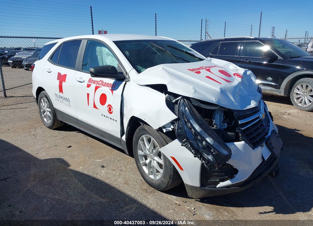 2022 CHEVROLET EQUINOX FWD LS VIN: 3GNAXHEV4NS147108