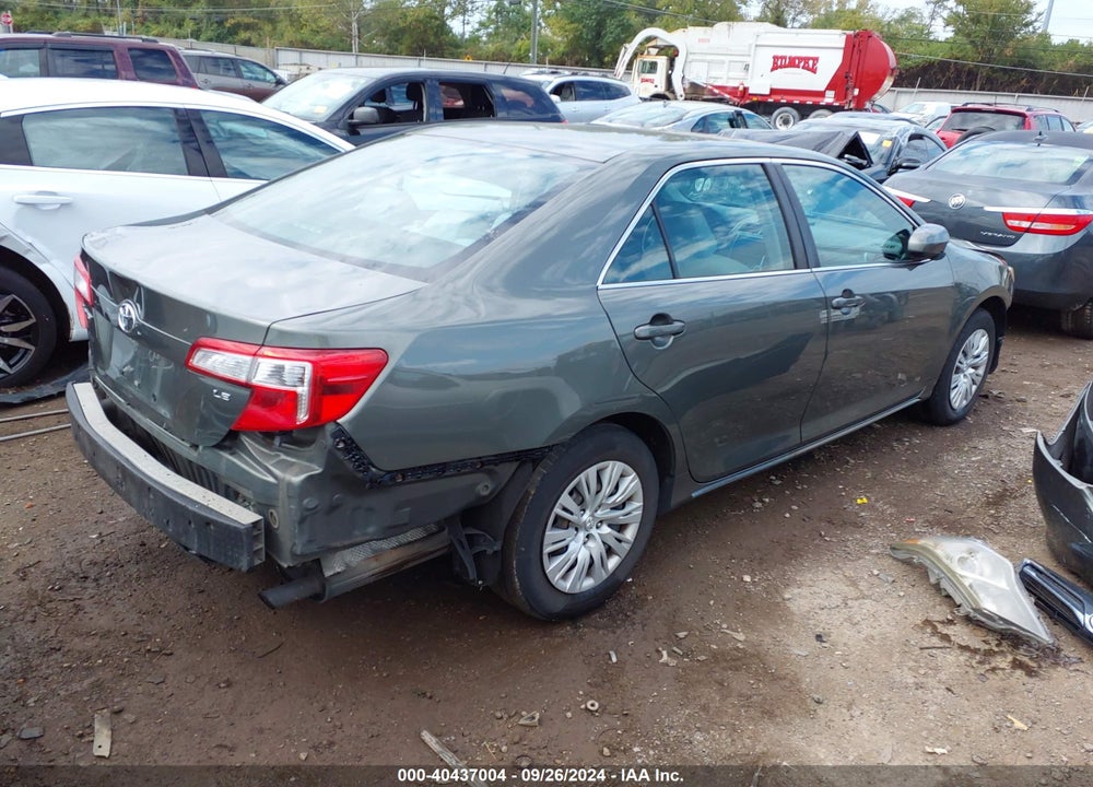 2012 TOYOTA CAMRY LE VIN: 4T1BF1FK4CU628318