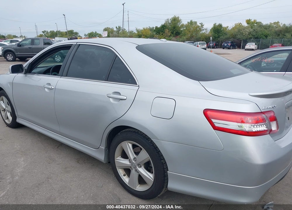 2011 TOYOTA CAMRY SE VIN: 4T1BF3EK9BU198376