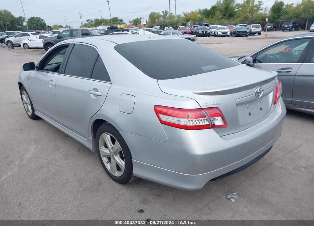 2011 TOYOTA CAMRY SE VIN: 4T1BF3EK9BU198376