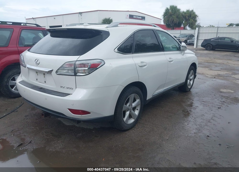 2011 LEXUS RX 350 VIN: 2T2BK1BA3BC116750