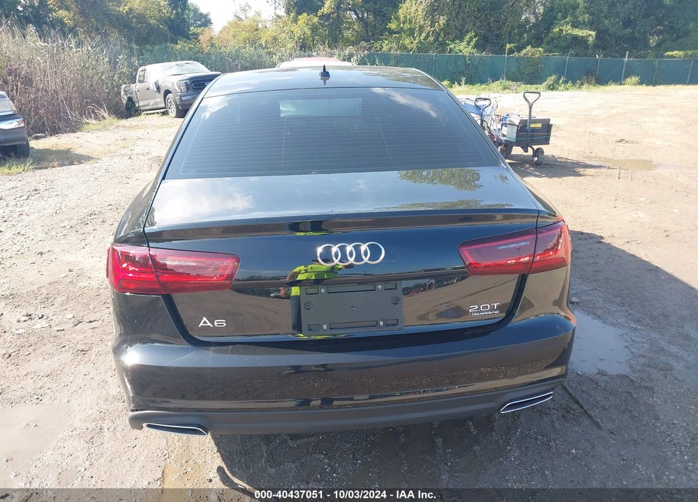 2018 AUDI A6 2.0T PREMIUM VIN: WAUG8AFC1JN029457