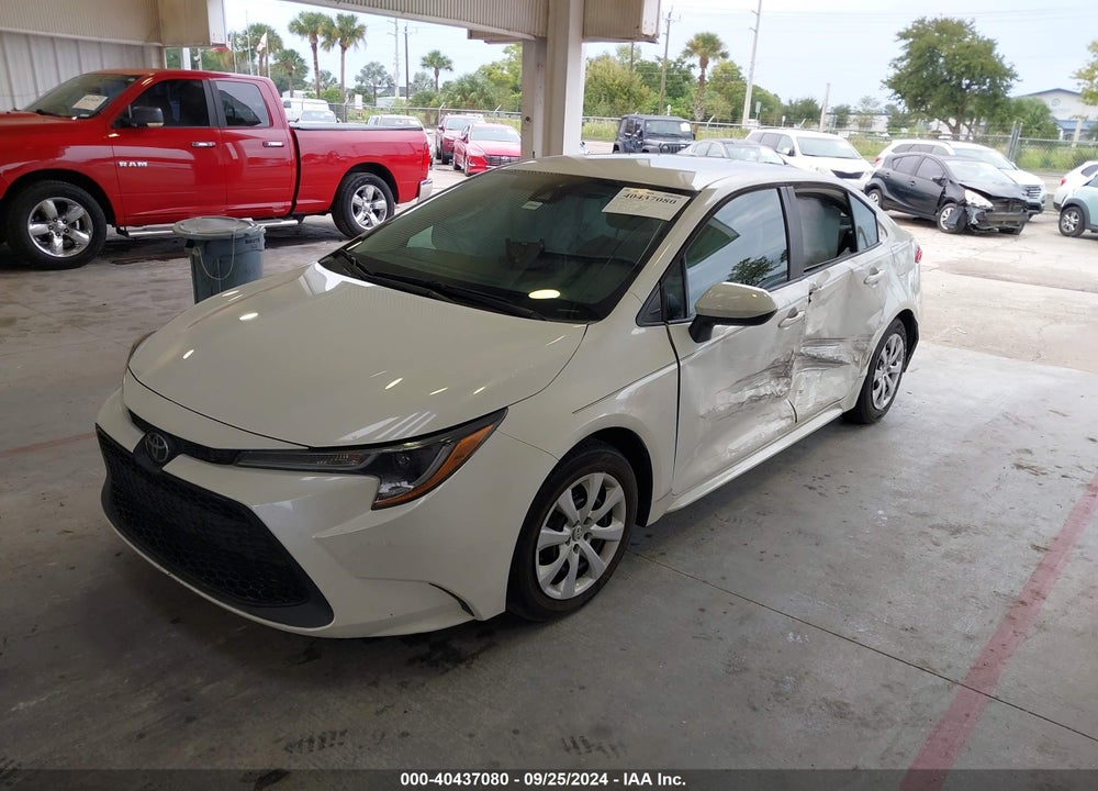 2021 TOYOTA COROLLA LE VIN: 5YFEPMAE0MP258906