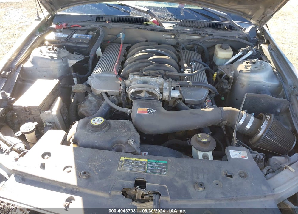 2005 FORD MUSTANG GT VIN: 1ZVHT85H355237967