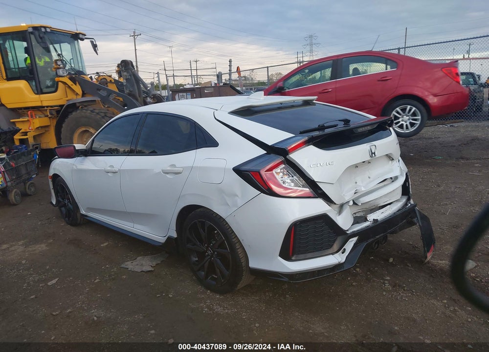 2019 HONDA CIVIC SPORT VIN: SHHFK7G46KU208120